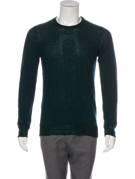 versace collection crewneck sweater